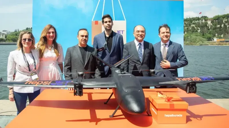 Hepsiburada, drone ile teslimatı test ediyor 