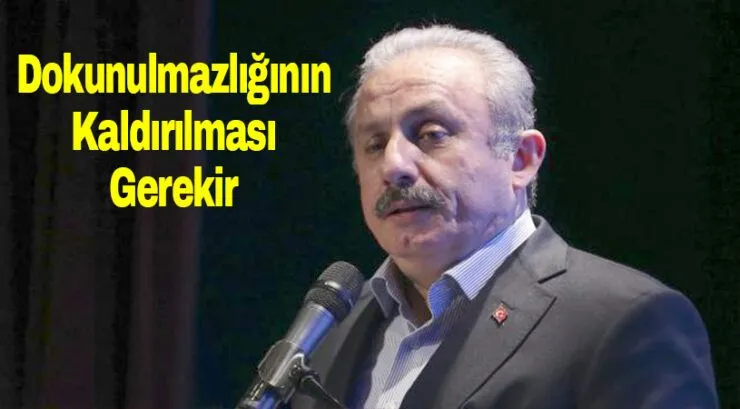 Dokunulmazlığının kaldırılması gerekir