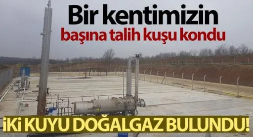 İki kuyuda daha doğal gaz bulundu
