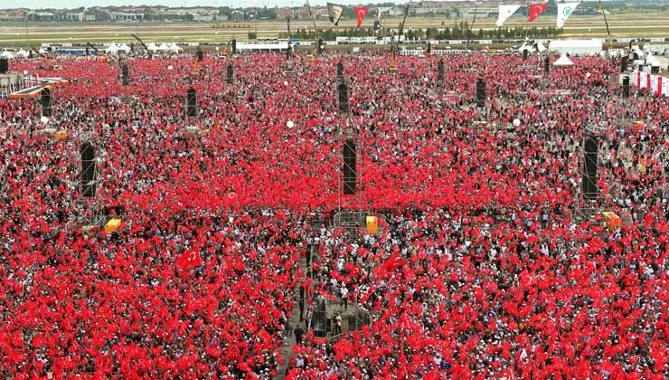 Tarihi şölene kaç kişi katıldı? Erdoğan resmi rakamı açıkladı