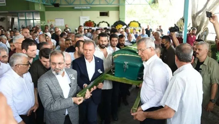 Tarsus Belediye Başkanı Haluk Bozdoğan’ın ağabeyi İshak Bozdoğan defnedildi