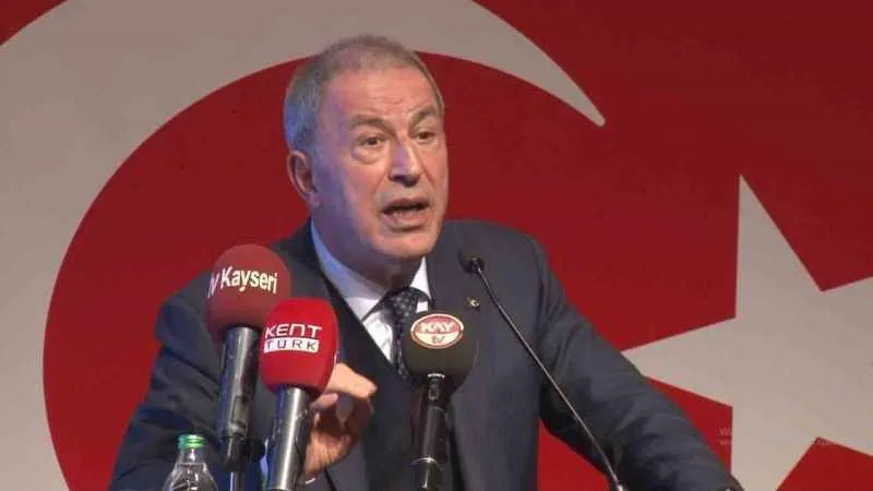 Hulusi Akar: "Filistin’de 7 bin 700 kayıp Filistinli var"