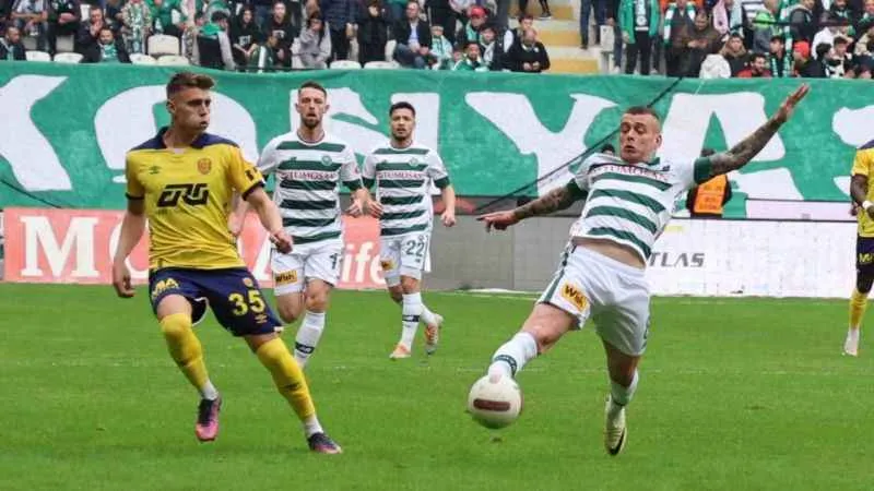 Trendyol Süper Lig: Konyaspor: 1 - MKE Ankaragücü: 0 