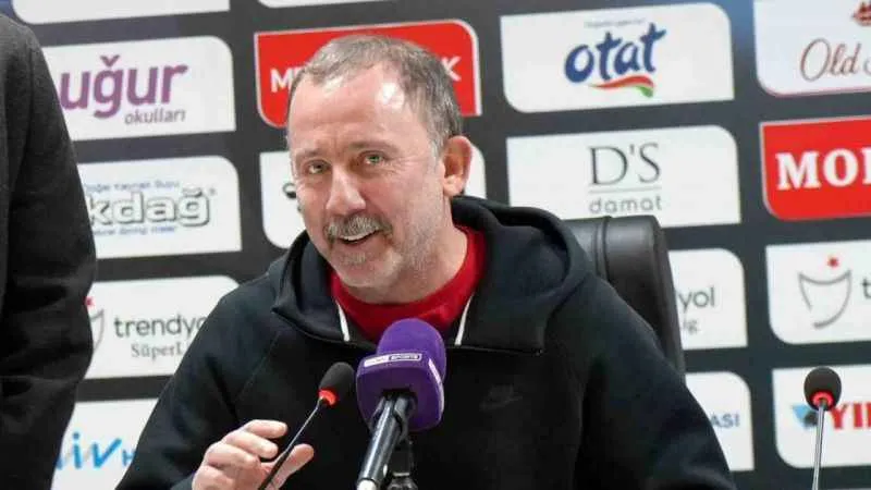 Sergen Yalçın: “Puan cetvelindeki yerimiz kötü değil”