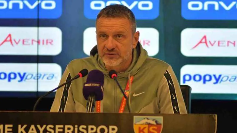 Hari Vukas: “Bu maçtan oynadığımız oyun olarak çıkaracağımız bazı pozitif şeyler var”