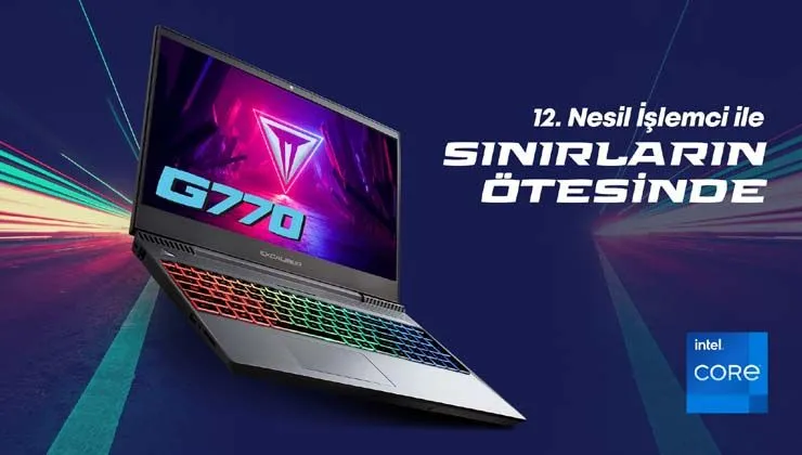 12. Nesil işlemciyle yenilenen Casper Excalibur G770 kullanıcılarla buluştu