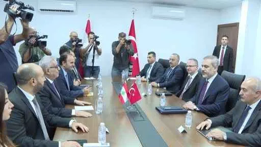Bakan Fidan, Lübnan Dışişleri Bakanlığı binasını açtı