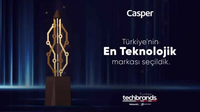 Casper ‘En Teknolojik Bilgisayar Markası’ ödülünü aldı