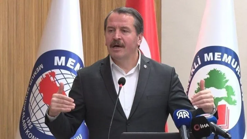 Memur-Sen Genel Başkanı Yalçın: “Bir an önce memur ve memur emeklisine refah payı verilmeli”