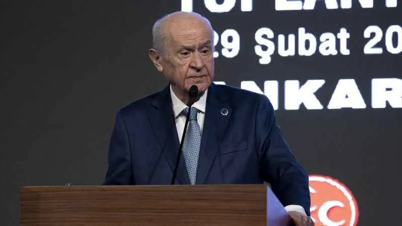 MHP Genel Başkanı Bahçeli: "Kent uzlaşması dedikleri PKK ittifakıdır"