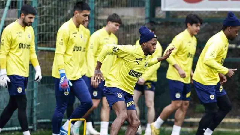 Fenerbahçe’de Union Saint-Gilloise maçı hazırlıkları başladı