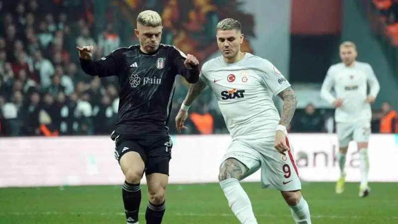 Beşiktaş kendi kalesine attığı golle Galatasaray'a kaybetti