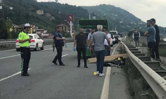 Rize’de otomobilin çarptığ Salih Çorapçı hayatını kaybetti