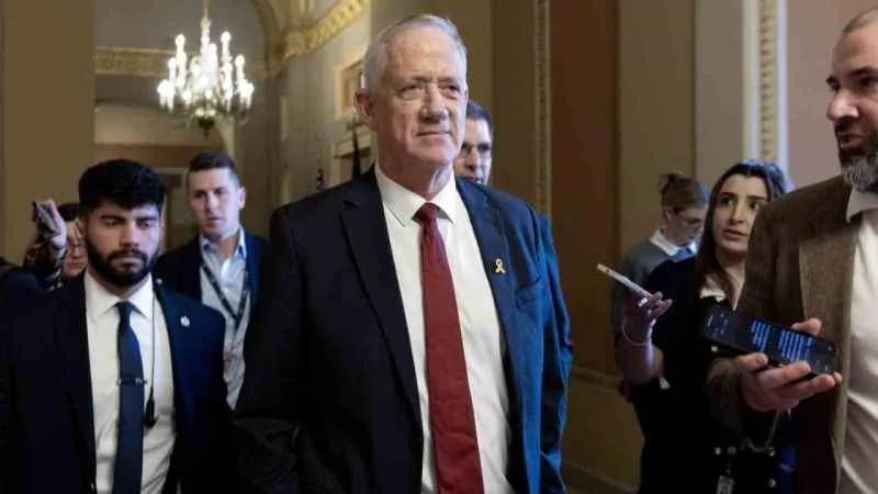 Gantz, Netanyahu’nun tepkisine rağmen Washington temaslarına başladı