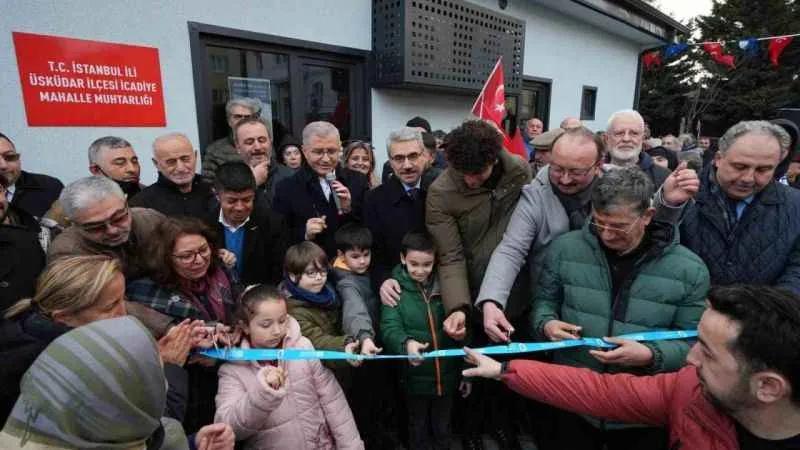 Üsküdar’da İcadiye Mahallesi Muhtarlığı yenilendi