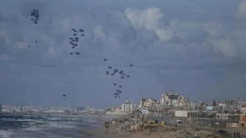 ABD ve Ürdün, Gazze’ye havadan yardım operasyonu düzenledi