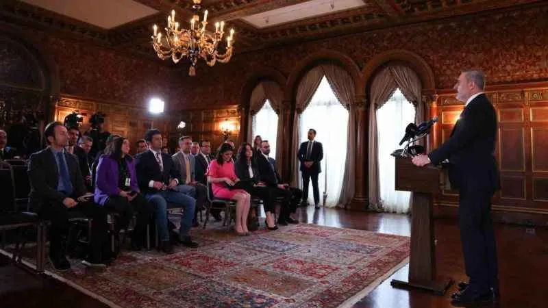 Bakan Fidan: “Hemen hemen bütün ülkeler ateşkesin olması konusunda hemfikir”