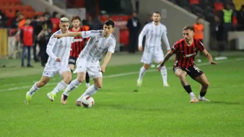 Beşiktaş, Gaziantep'e kaybetti