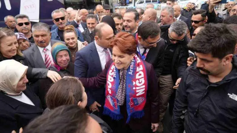 İYİ Parti Genel Başkanı Akşener: "Siyasi gerilimlere gerek yok"