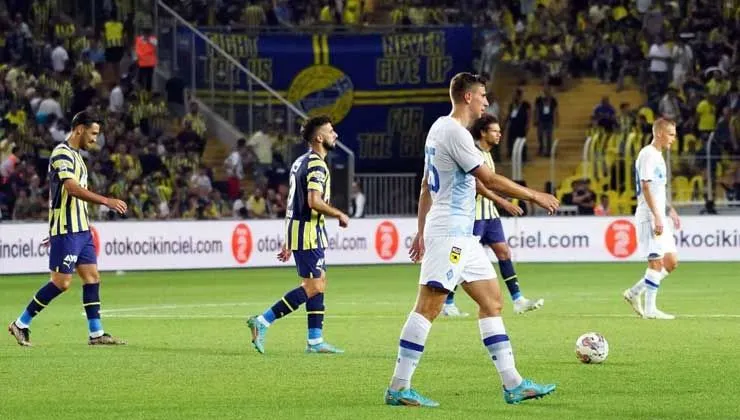 Fenerbahçe’den erken veda! Dinamo Kiev’e 2-1 mağlup oldu