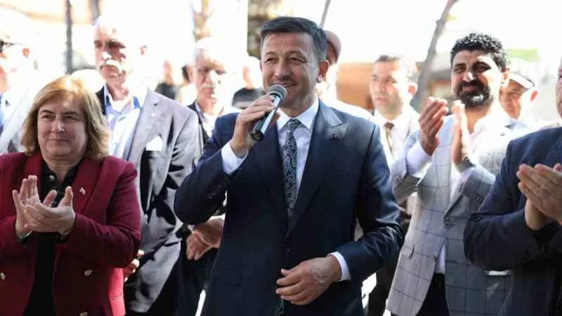 Hamza Dağ: "Arıtma tesisi, tarımsal sulamada kullanılacak"