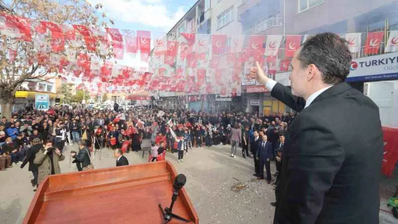 Erbakan: 31 Mart seçimlerinde sandıkları patlatacağız