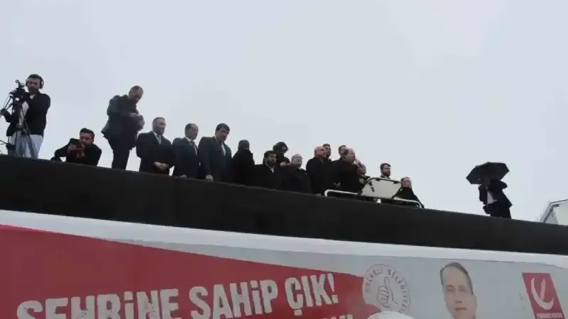 YRP Başkanı Erbakan: "Bölge insanına hizmetkar olacağız inşallah"