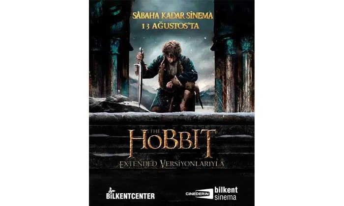 Hobbit serisi gece boyunca Bilkent Center’da