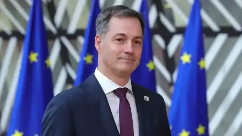 Belçika Başbakanı De Croo: "Terörist olarak sınıflandırılan örgütlere yönelik bu destek gösterileri kabul edilemez"