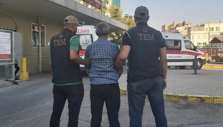 Hakkında hapis cezası bulunan örgüt üyesi Gaziantep’te yakalandı