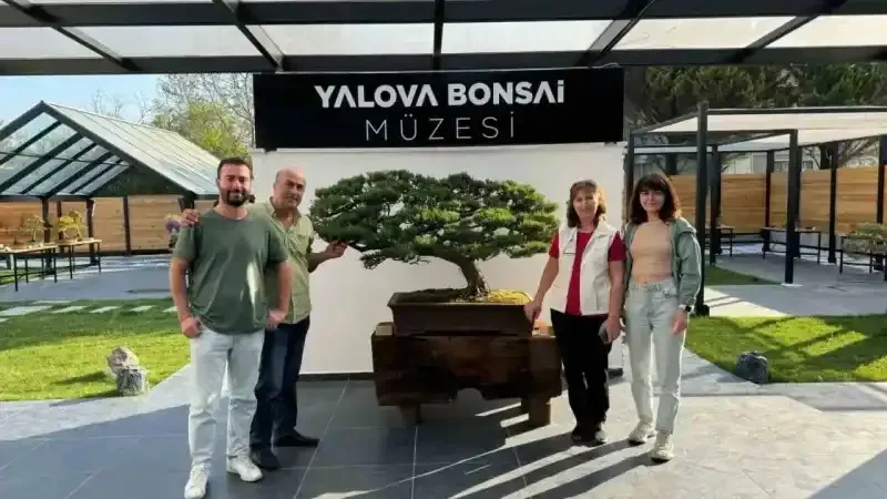 Türkiye’nin ilk bonsai müzesi bayramda ilgi gördü