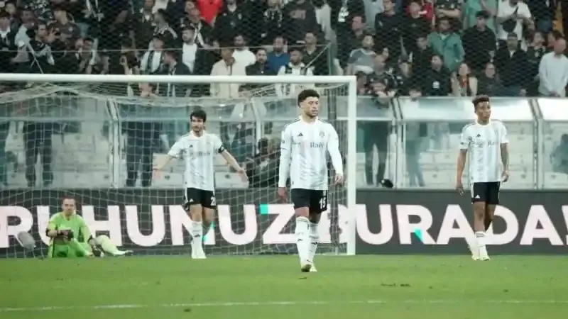 Beşiktaş’ın galibiyet hasreti 5 maça çıktı