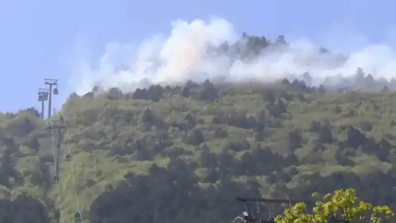 Uludağ eteklerinde yangın: Çok sayıda ekip alevlere müdahale ediyor