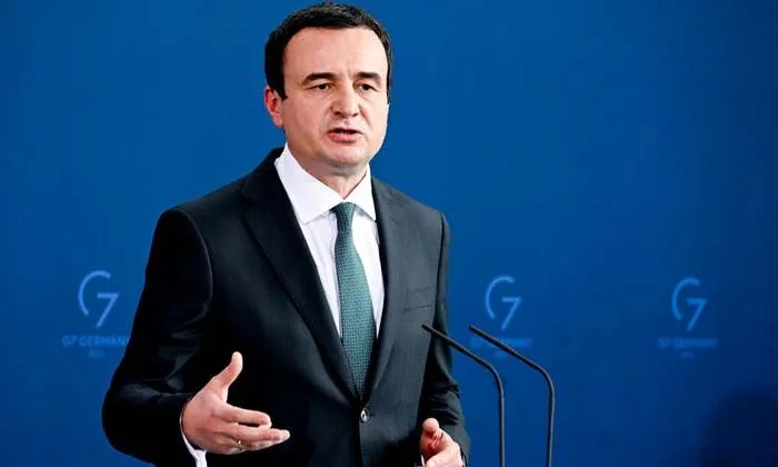 Albin Kurti: Sırplara 31 Ekim’e kadar süre verildi