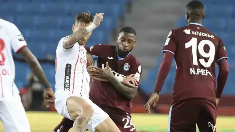 Trabzonspor'dan müthiş geri dönüş: 4-2