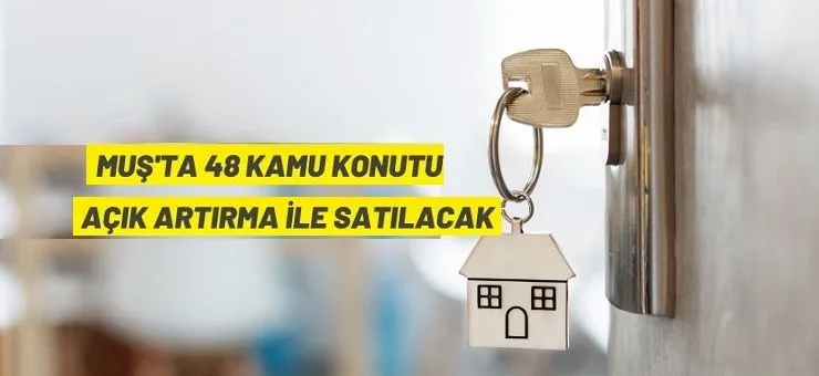 Muş’ta kamu konutu satış ihalesi