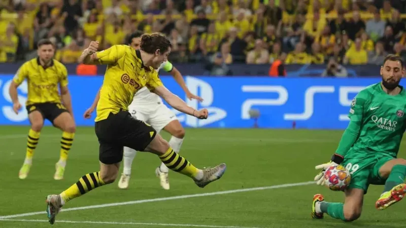 Borussia Dortmund: 1 - Paris Saint-Germain: 0