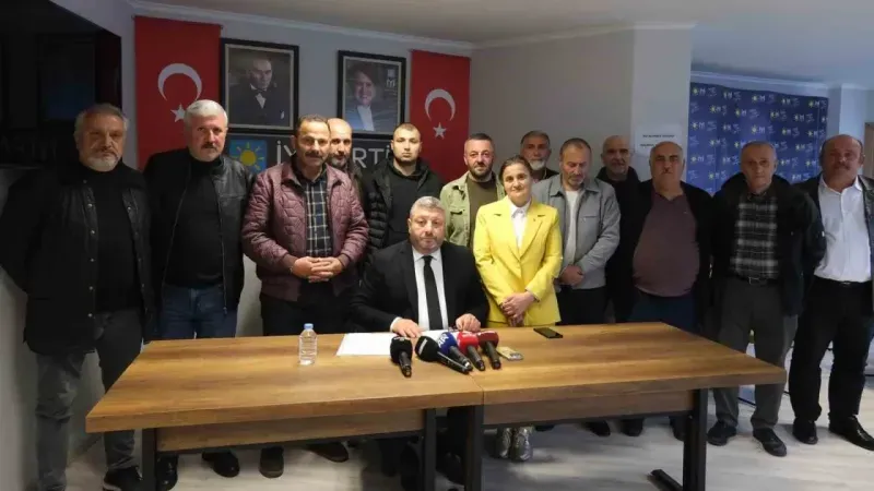 İYİ Parti Trabzon’da istifalar sürüyor