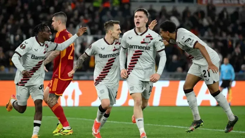 Bayer Leverkusen'i Roma da durduramadı