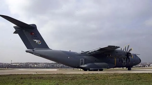 Türkiye’nin tıbbi yardımını İspanya ve İtalya’ya taşıyan uçak havalandı