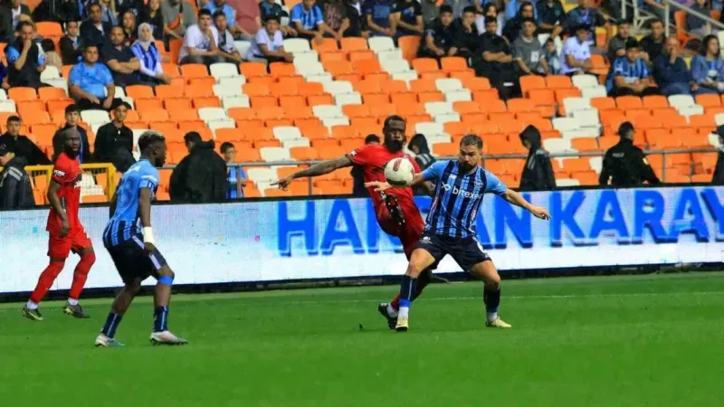 Adana Demirspor evinde Gaziantepspor'a 6-1 kaybetti
