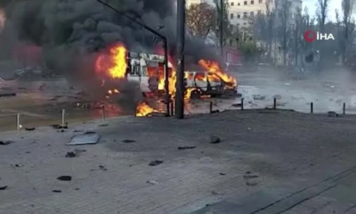 Rusya, Kiev’i kamikaze insansız hava araçlarıyla vurdu