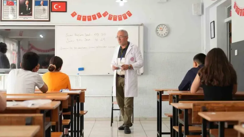 LGS kapsamındaki merkezi sınavın ilk oturumu başladı