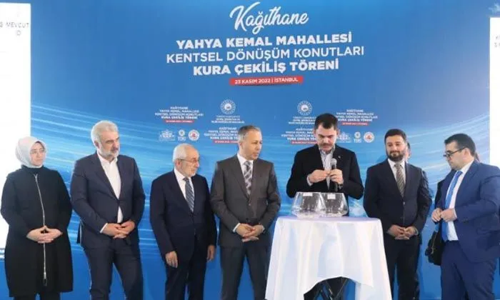 688 daire ve 57 iş yeri hak sahiplerine verildi