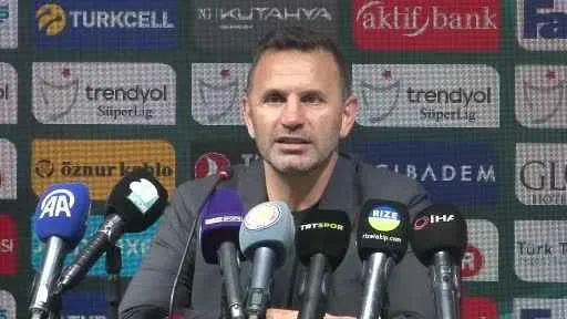 Okan Buruk: “Bizim net gol pozisyonlarımız engellendi”