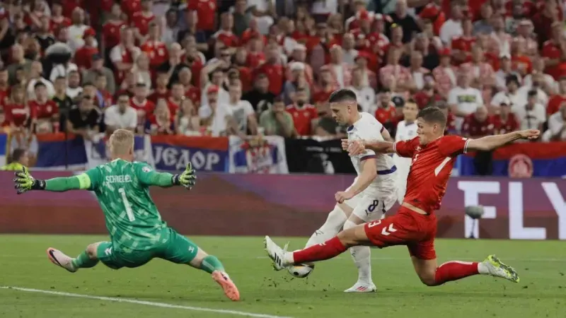 Danimarka: 0 - Sırbistan: 0