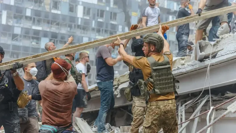 Rusya’nın Kiev’i vurduğu saldırıda can kaybı 38’e yükseldi