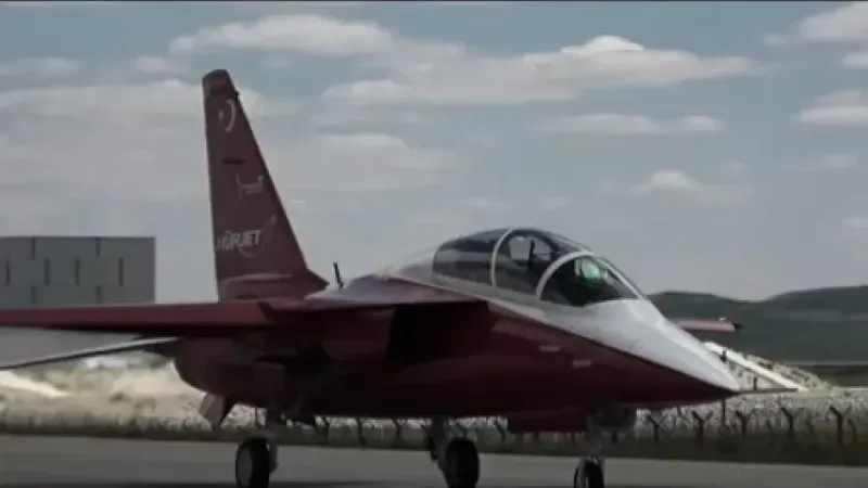 HÜRJET 30 bin feet irtifada 0.9 mach hıza ulaştı