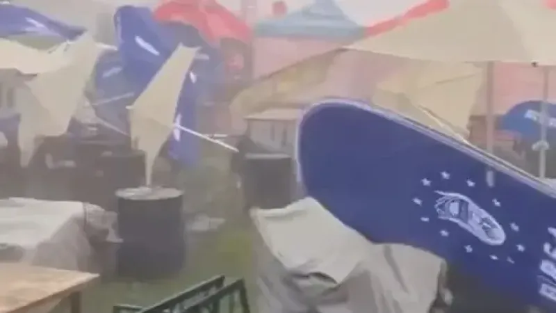 Uludağ’ı dolu vurdu