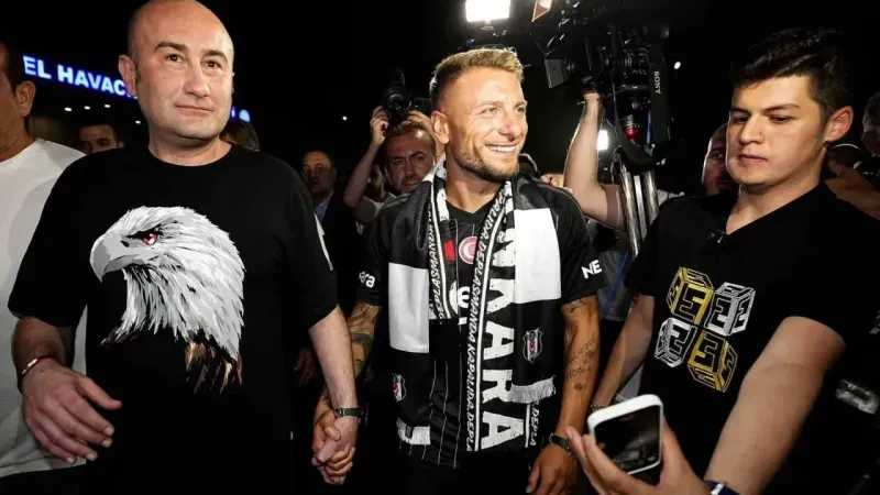 Beşiktaş’ın yeni transferi Immobile İstanbul’da